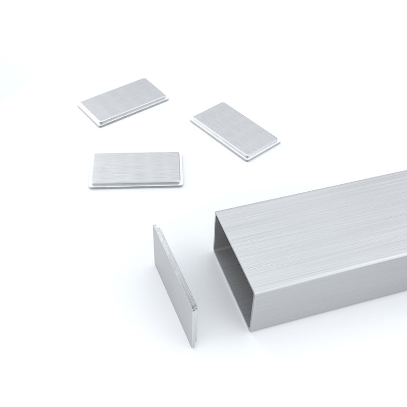 Rectangle End Cap - Radius Edge