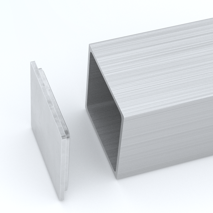 Square End Cap - Square Edge