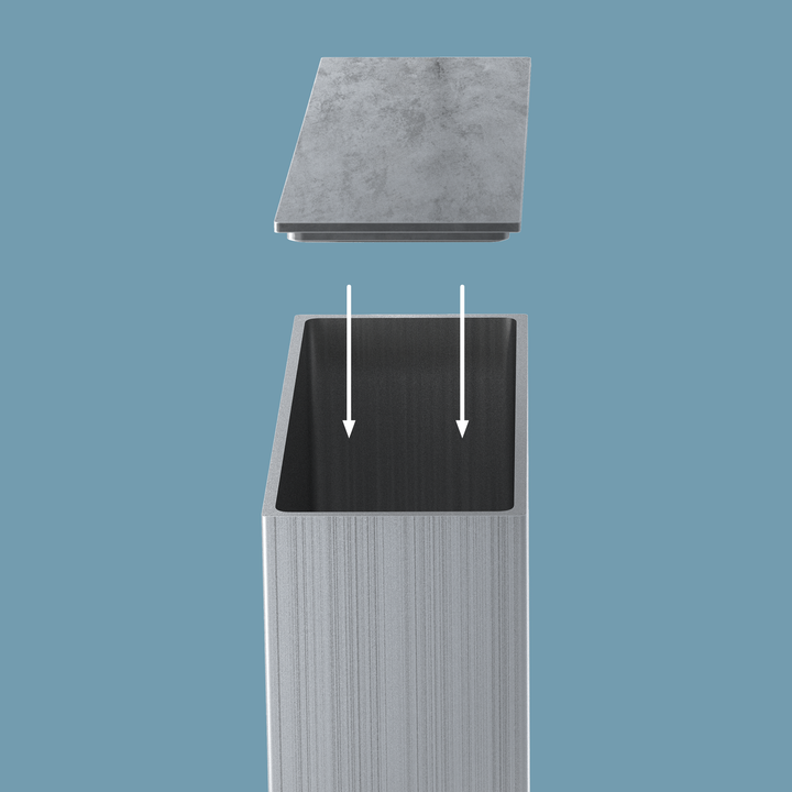Rectangle End Cap Square5