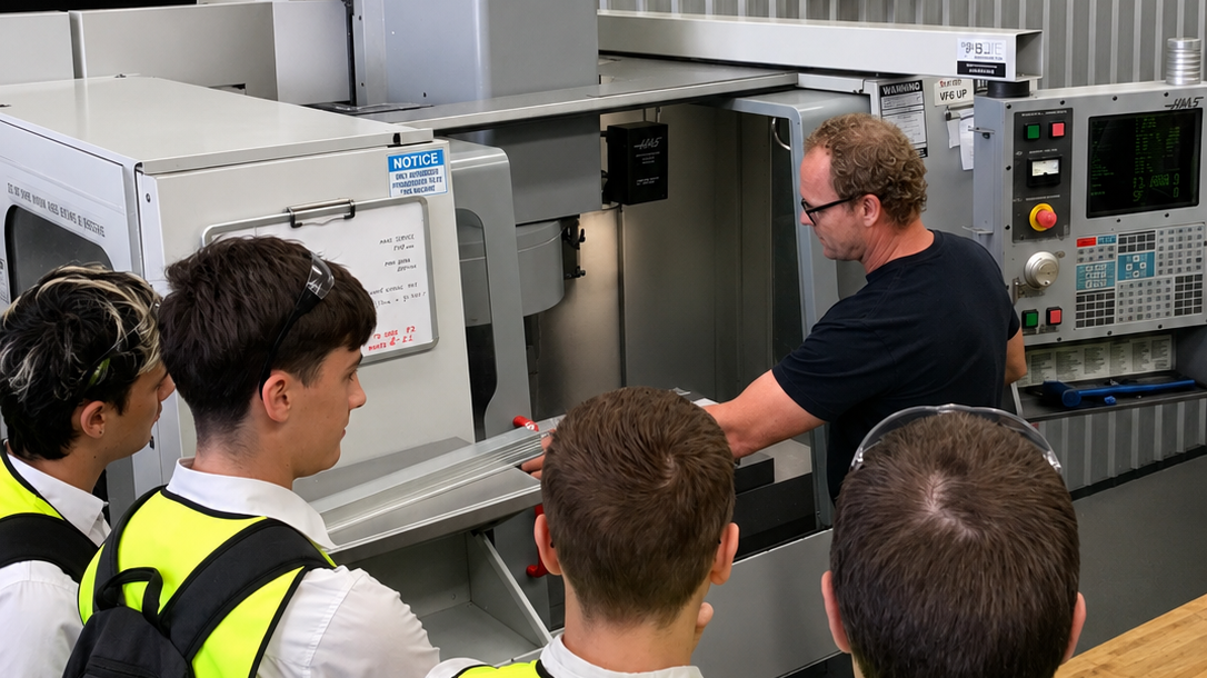 Inspiring the Next Generation of Engineers at Nelsons CNC