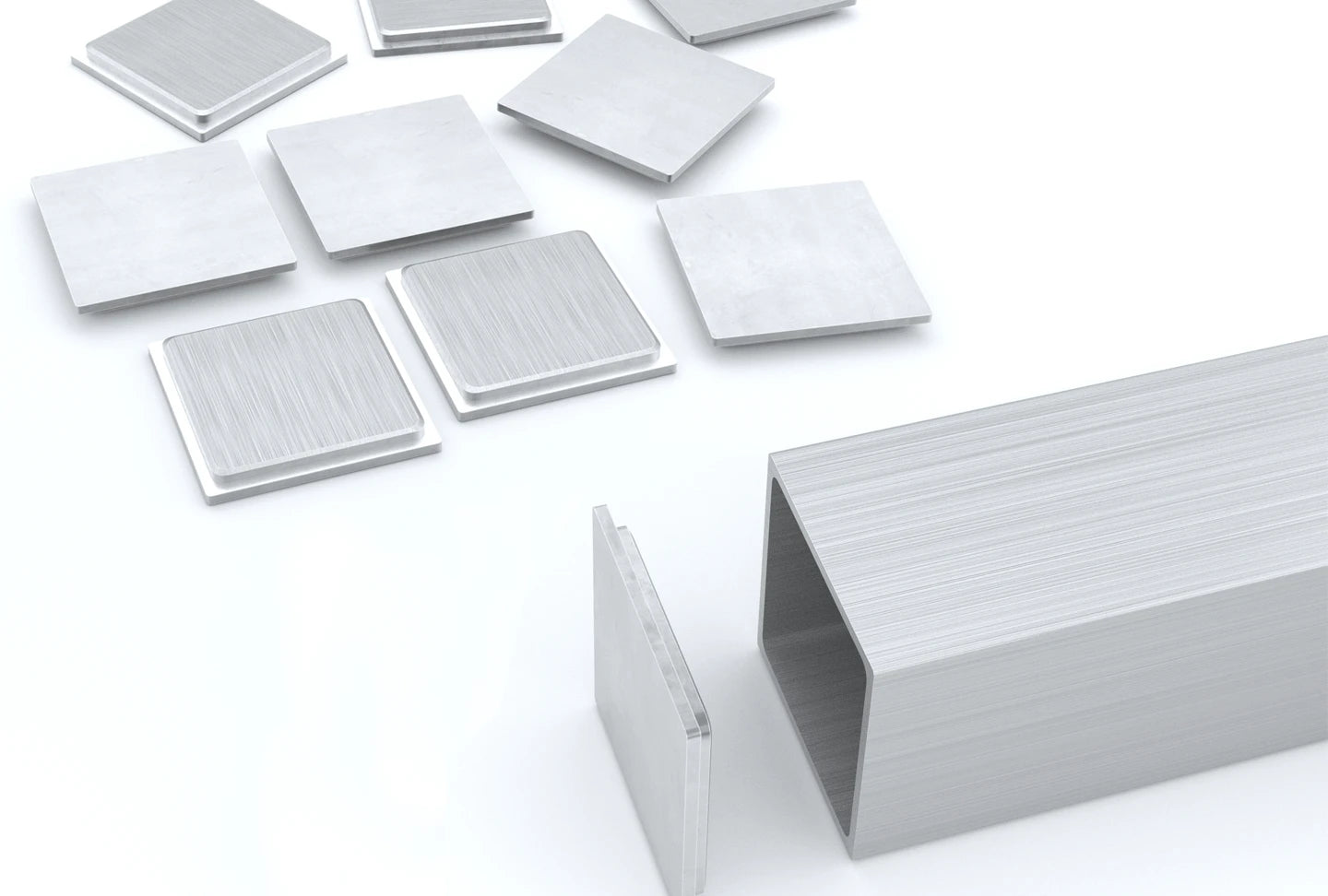 Square End Caps for Tubing | Durable & Stylish | Nelsons CNC