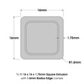 1616175R16 top view