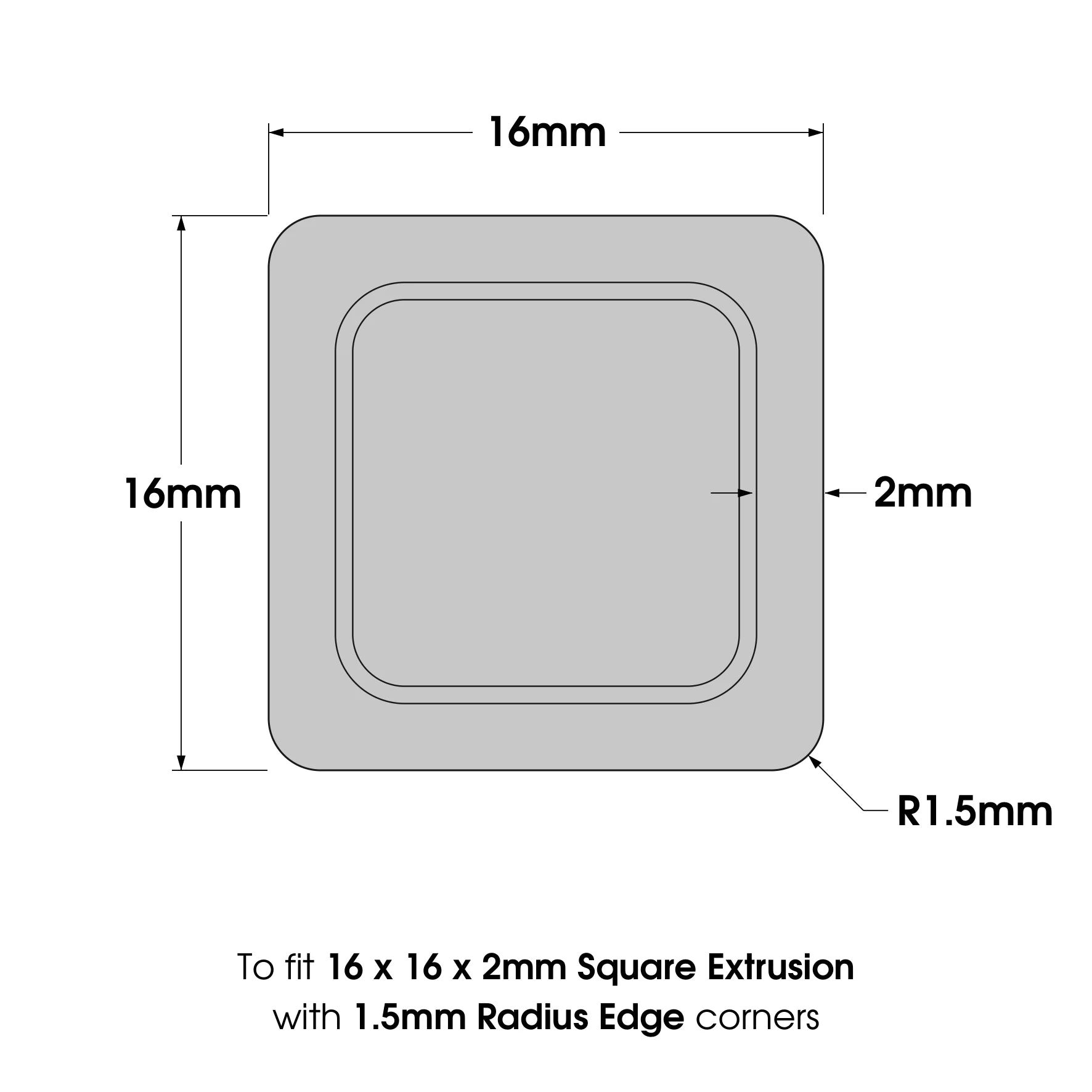 16162R15 top view