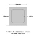 25425432SE top view