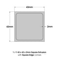 43432SE top view