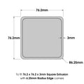 7627623R625 top view