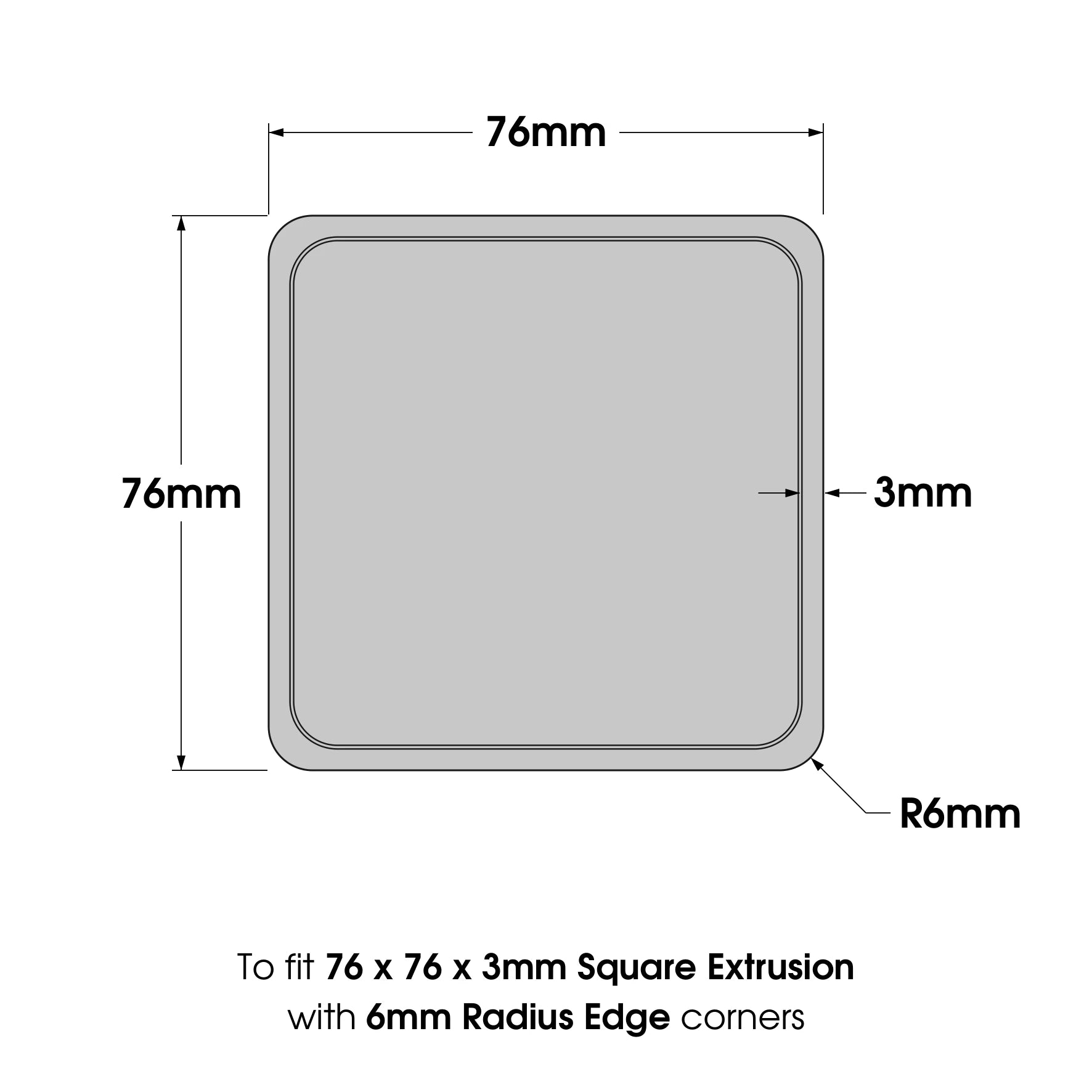 76763R6 top view