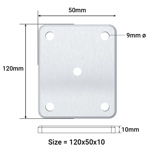 Base Plate - Rectangle