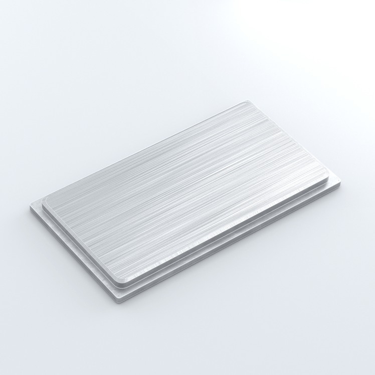 Small Rectangle Cap Rectangle End Cap - Square Edge
